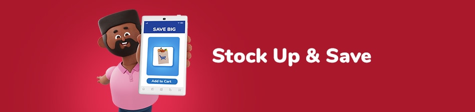 Stock Up & Save