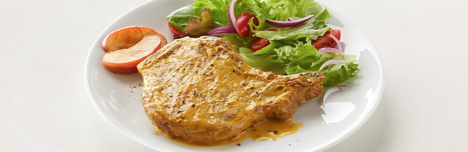 Honey Cider Pork Chops
