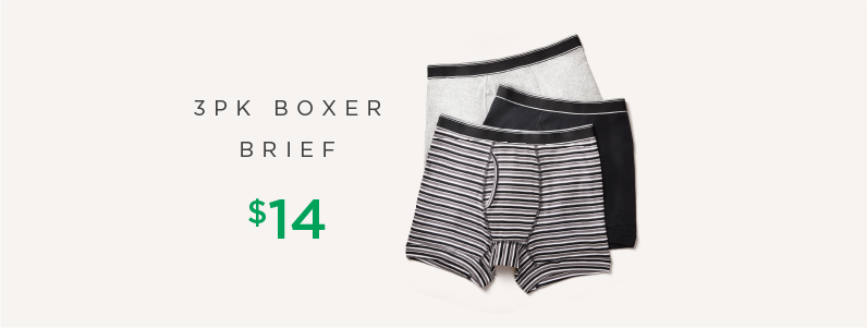 3 pack boxer brief