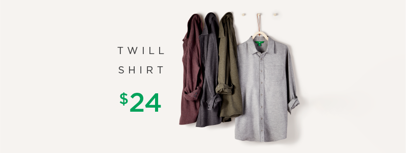 twill shirt