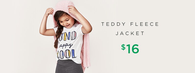 teddy fleece jacket