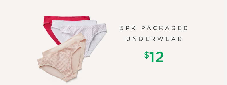 5 pack underwear
