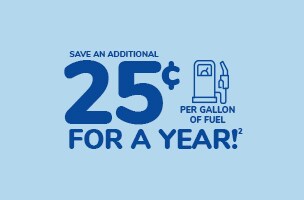Additional 25¢ per Gallon Additional 25¢ per Gallon
