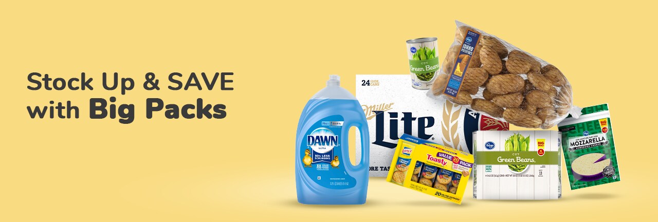 Stock Up & Save with Big Packs