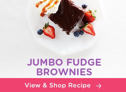 Jumbo Fudge Brownies Recipe
