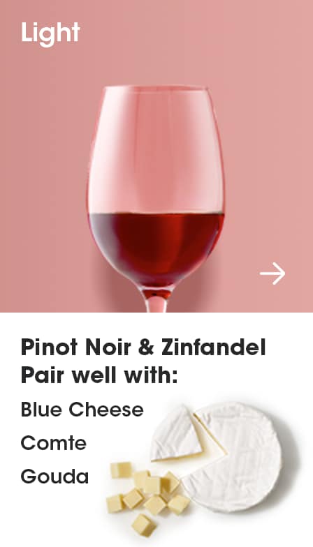 Light Red Wine Pairings