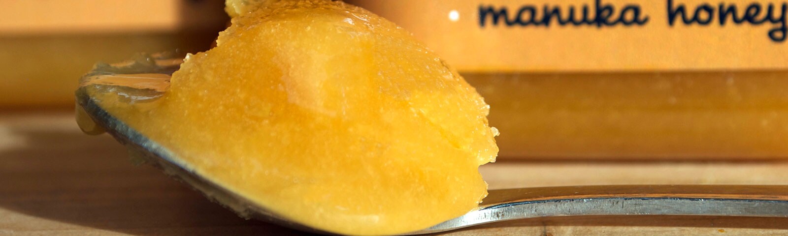 Spoonful of manuka honey