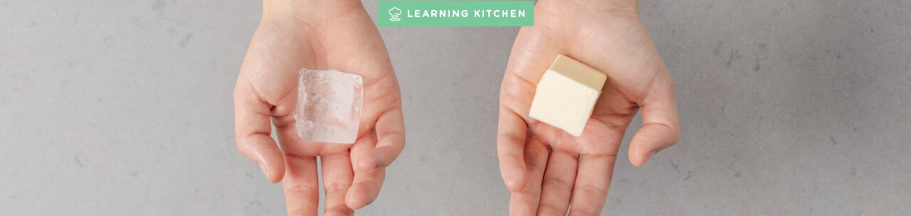 Ice cube vs butter