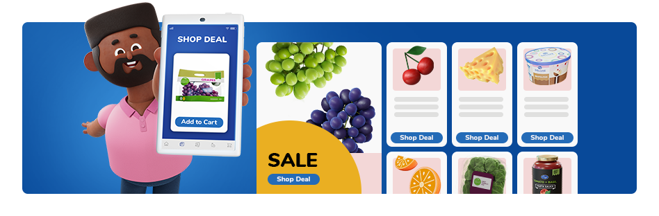 Shop top deals and clip coupons directly from the Weekly Ad.