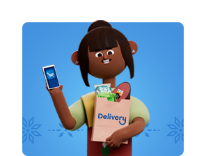 Same-day or next-day delivery for only $6.95.