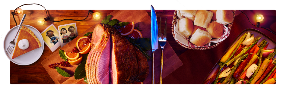 Save on Holiday Ham. Enjoy a delicious centerpiece for your feast, at a great price.