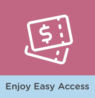 easy access to coupons