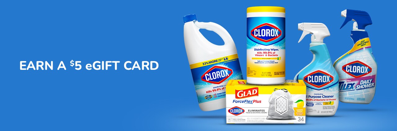 Earn a 5 dollar e-gift card